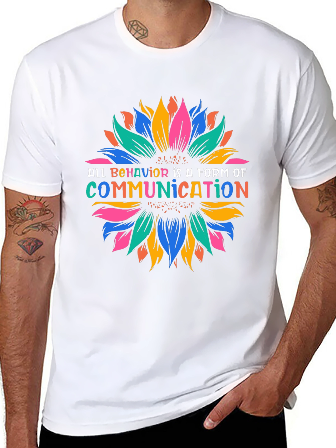 All Behavior is Communication Graphic Tee