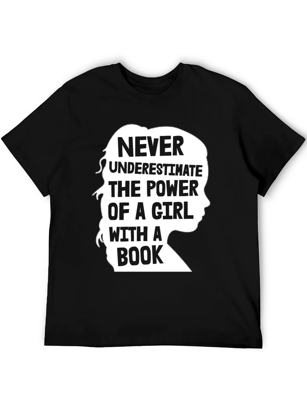 Power of a Girl with a Book T-Shirt