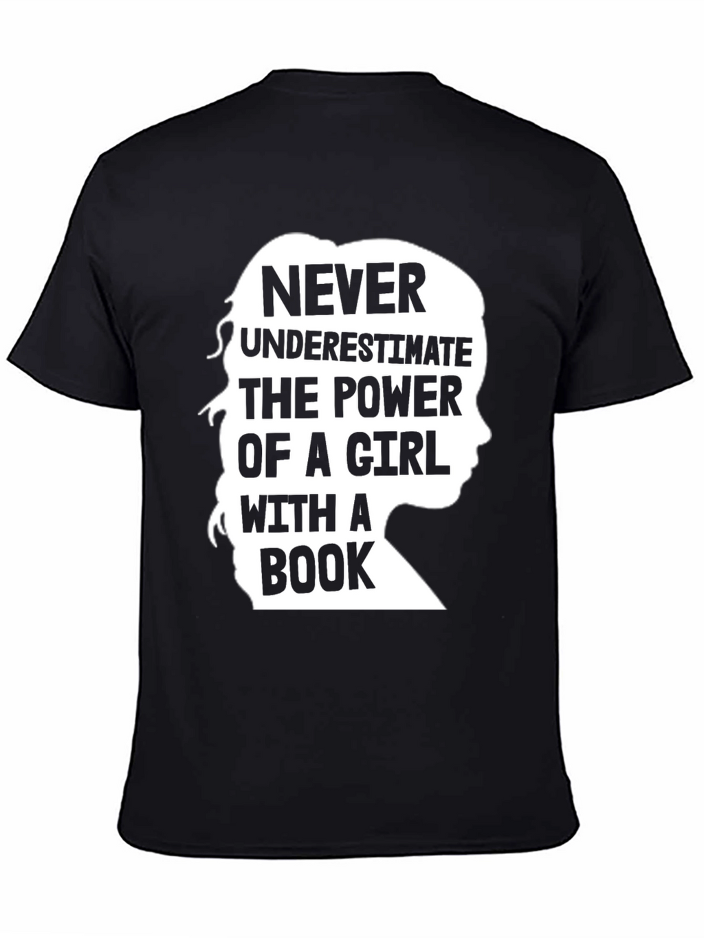 Power of a Girl with a Book T-Shirt