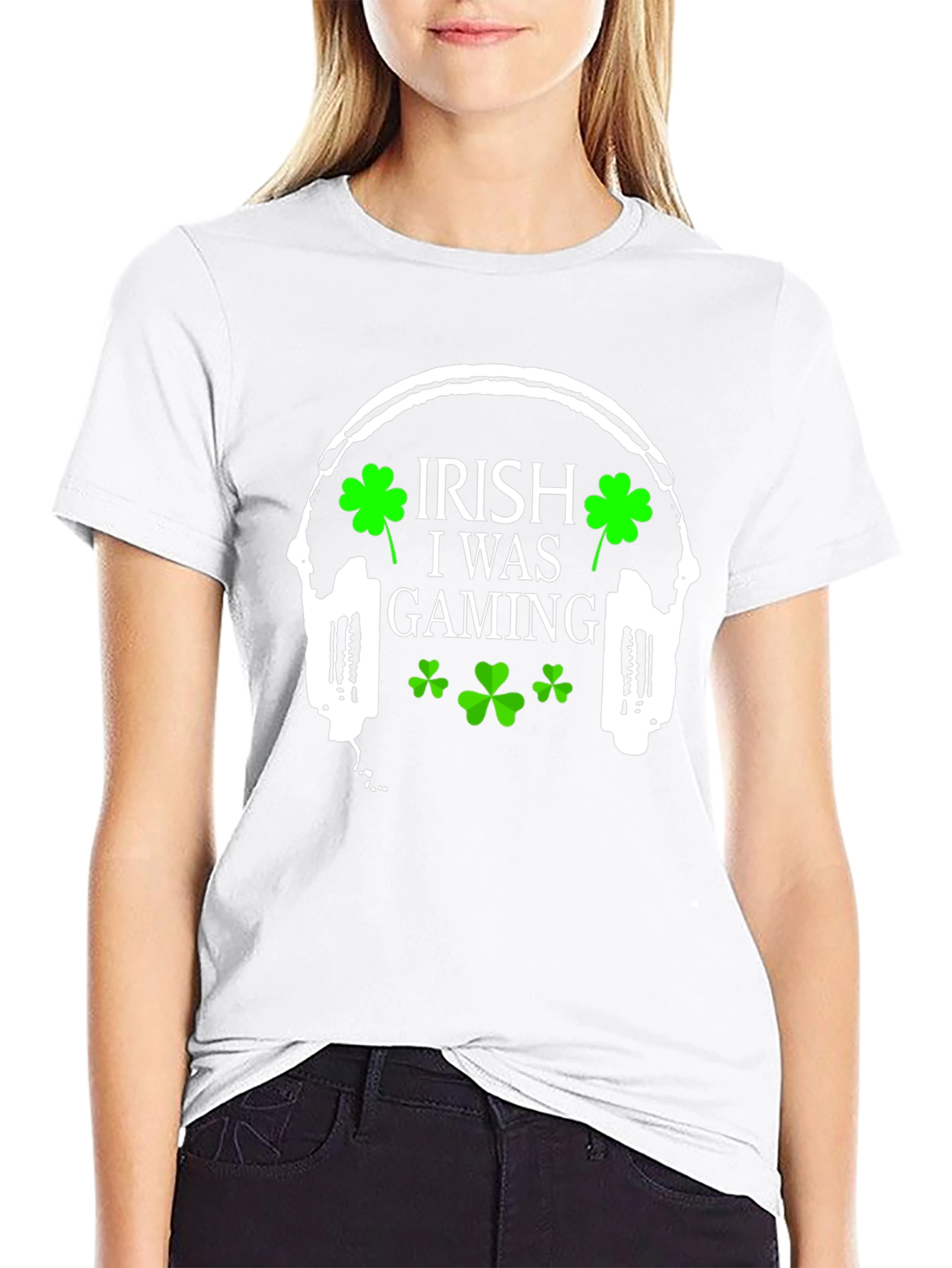 Irish I Was Gaming T-Shirt St. Patricks Day