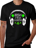 Irish I Was Gaming T-Shirt St. Patricks Day