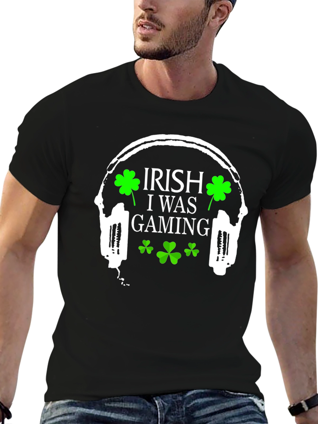 Irish I Was Gaming T-Shirt St. Patricks Day