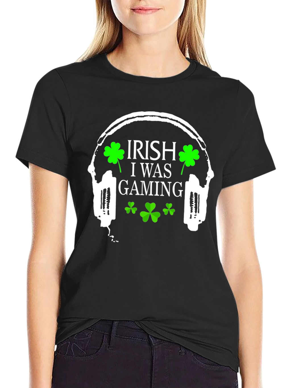 Irish I Was Gaming T-Shirt St. Patricks Day