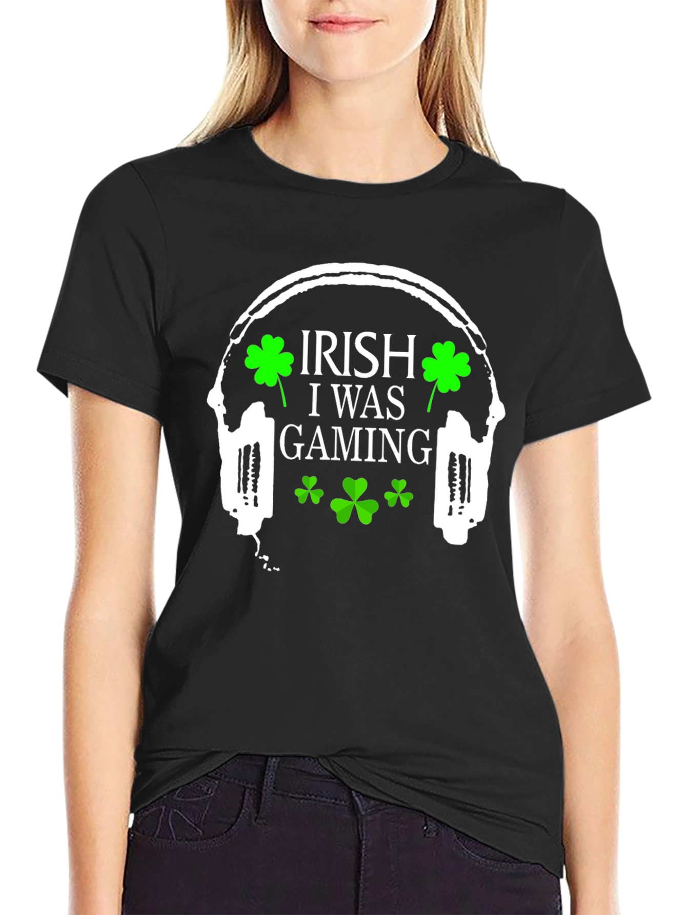 Irish I Was Gaming T-Shirt St. Patricks Day