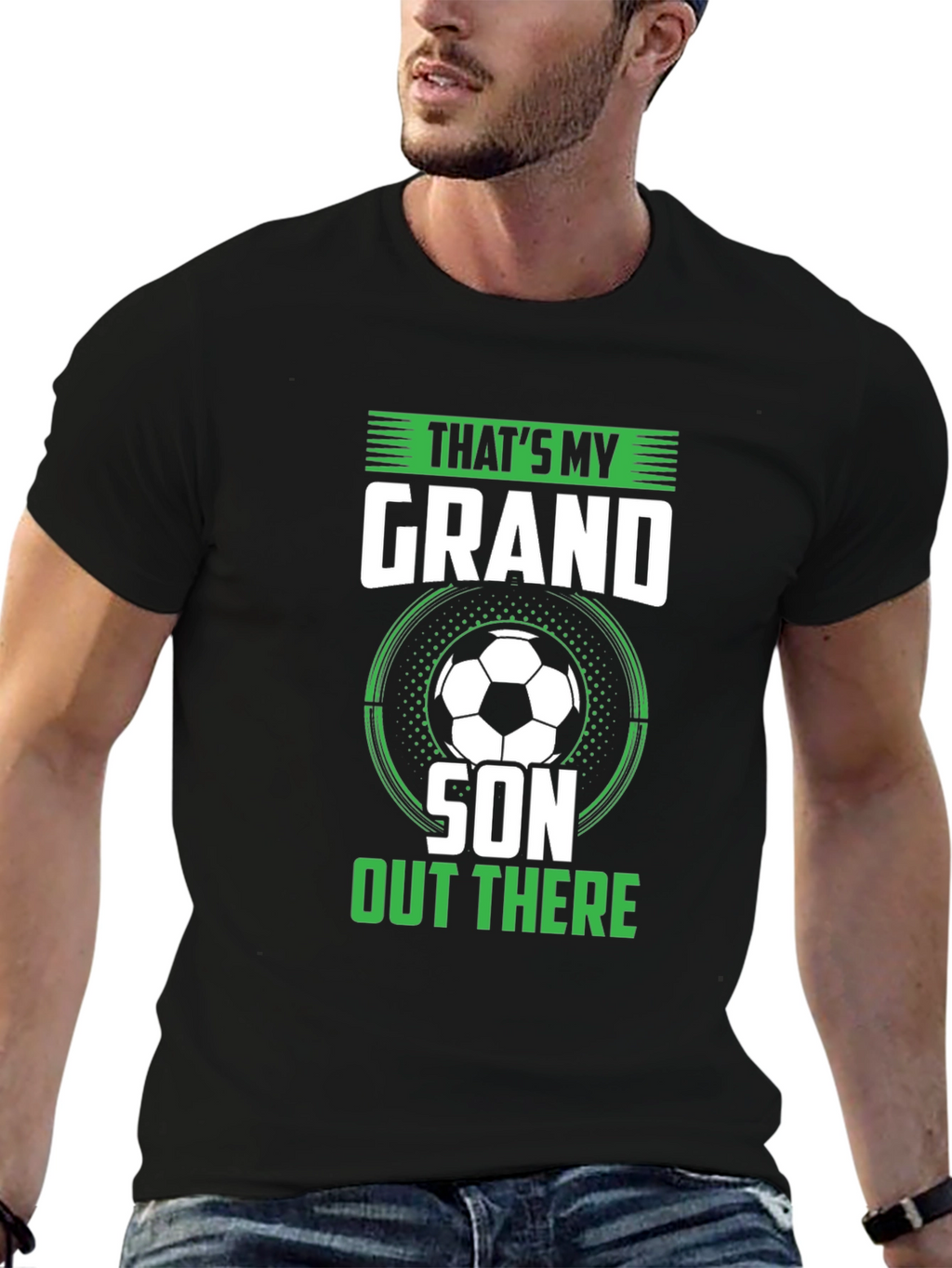 Thats My Grandson T-Shirt Soccer Grandparent Gift