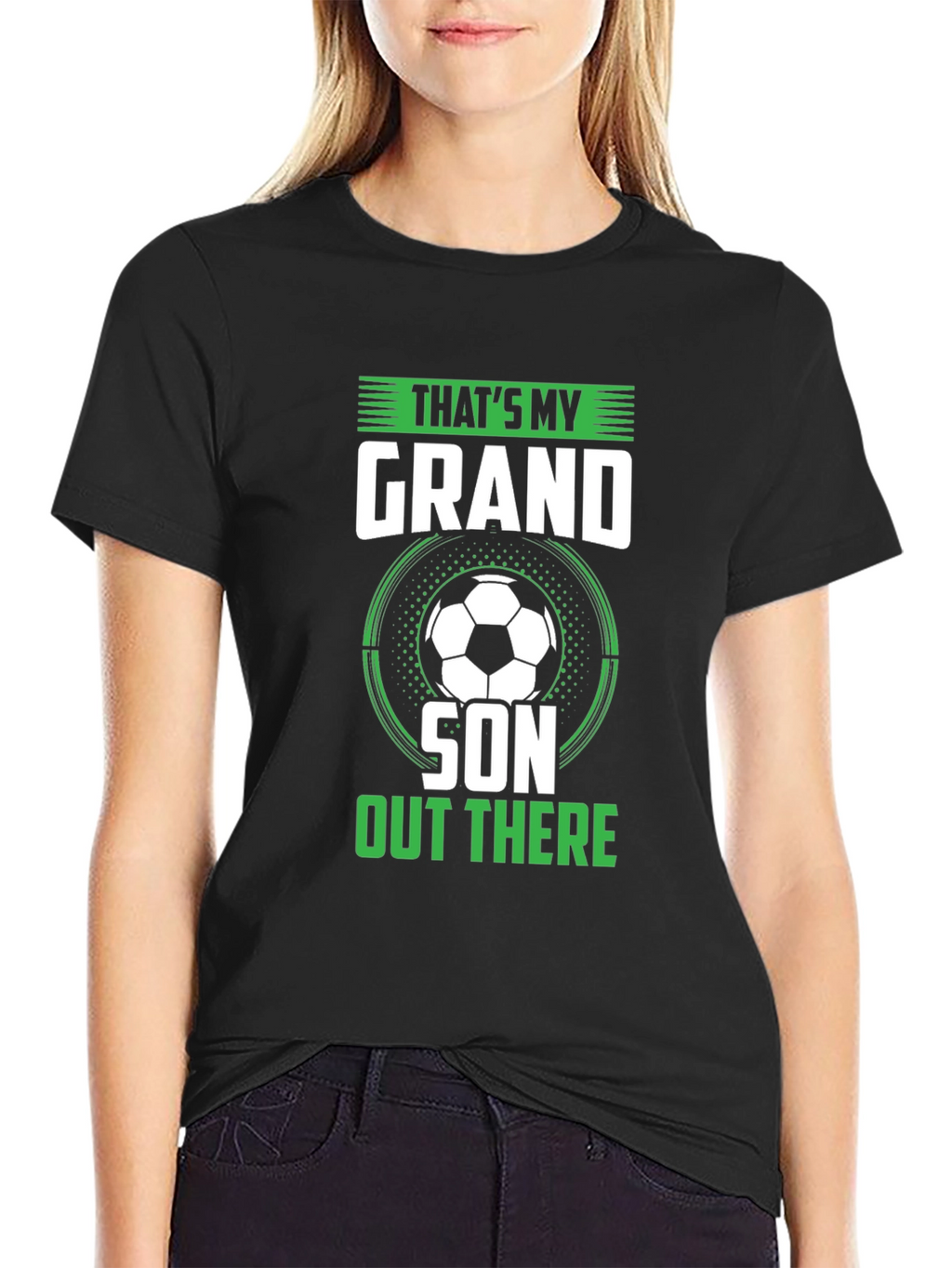 Thats My Grandson T-Shirt Soccer Grandparent Gift