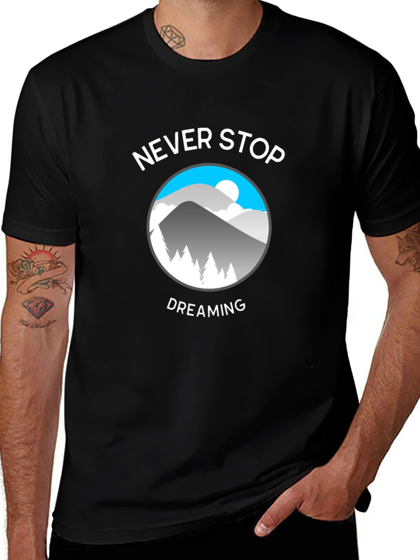 Never Stop Dreaming Graphic Tee