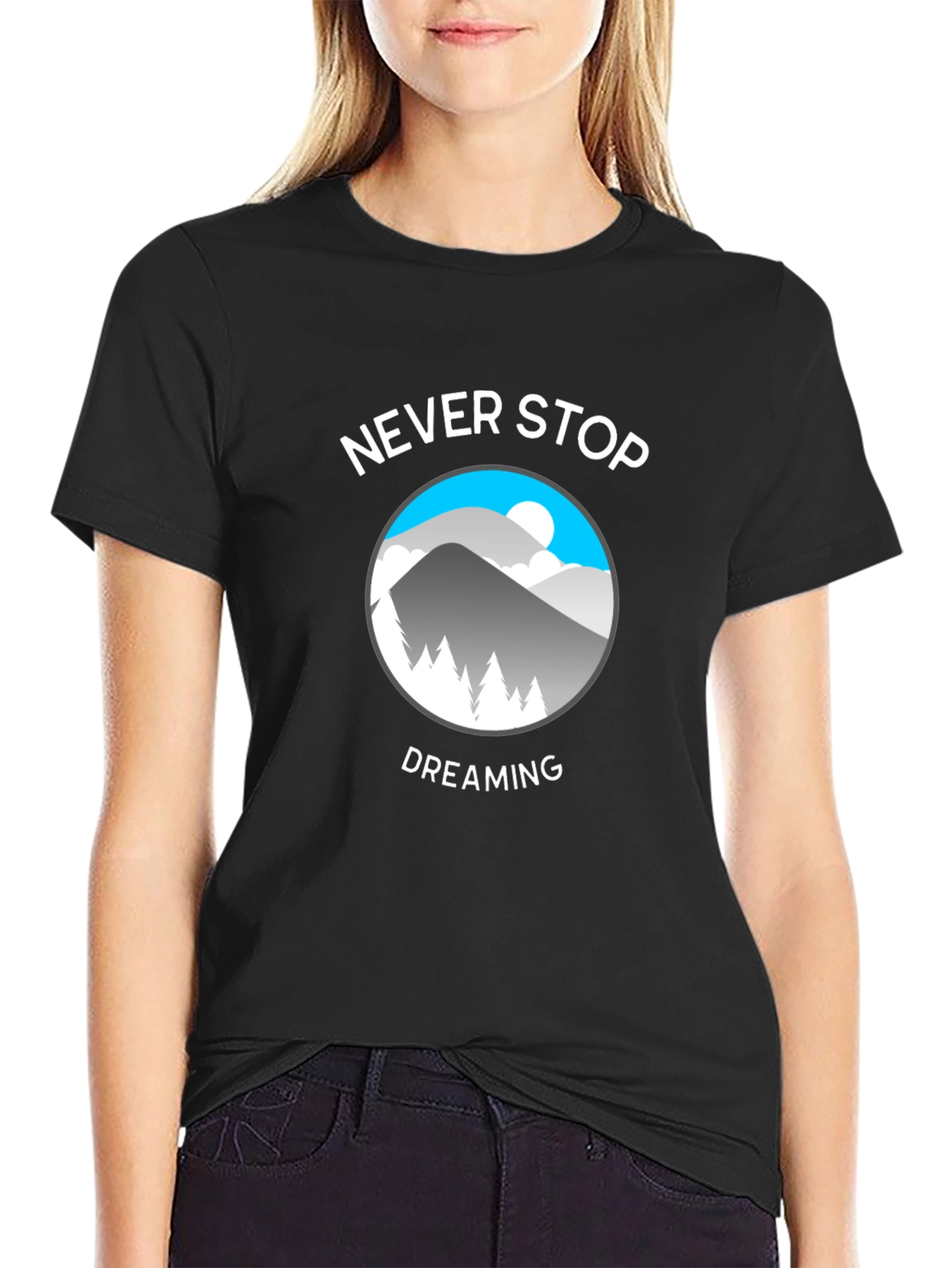 Never Stop Dreaming Graphic Tee