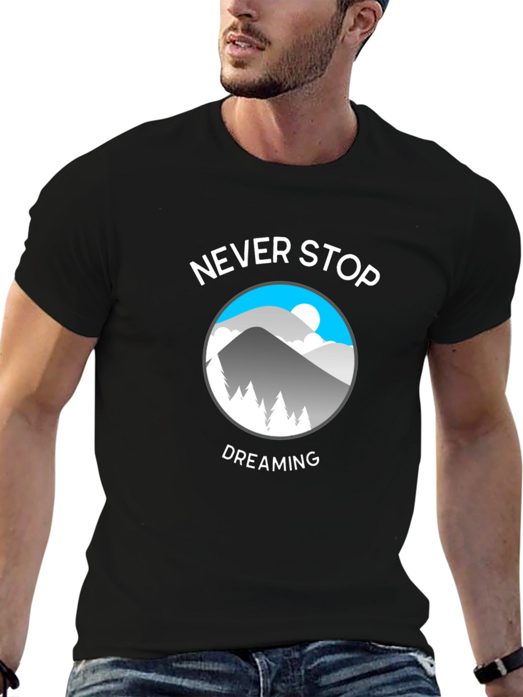 Never Stop Dreaming Graphic Tee