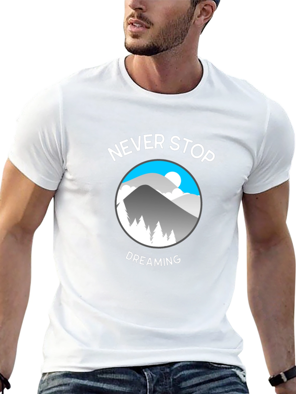 Never Stop Dreaming Graphic Tee