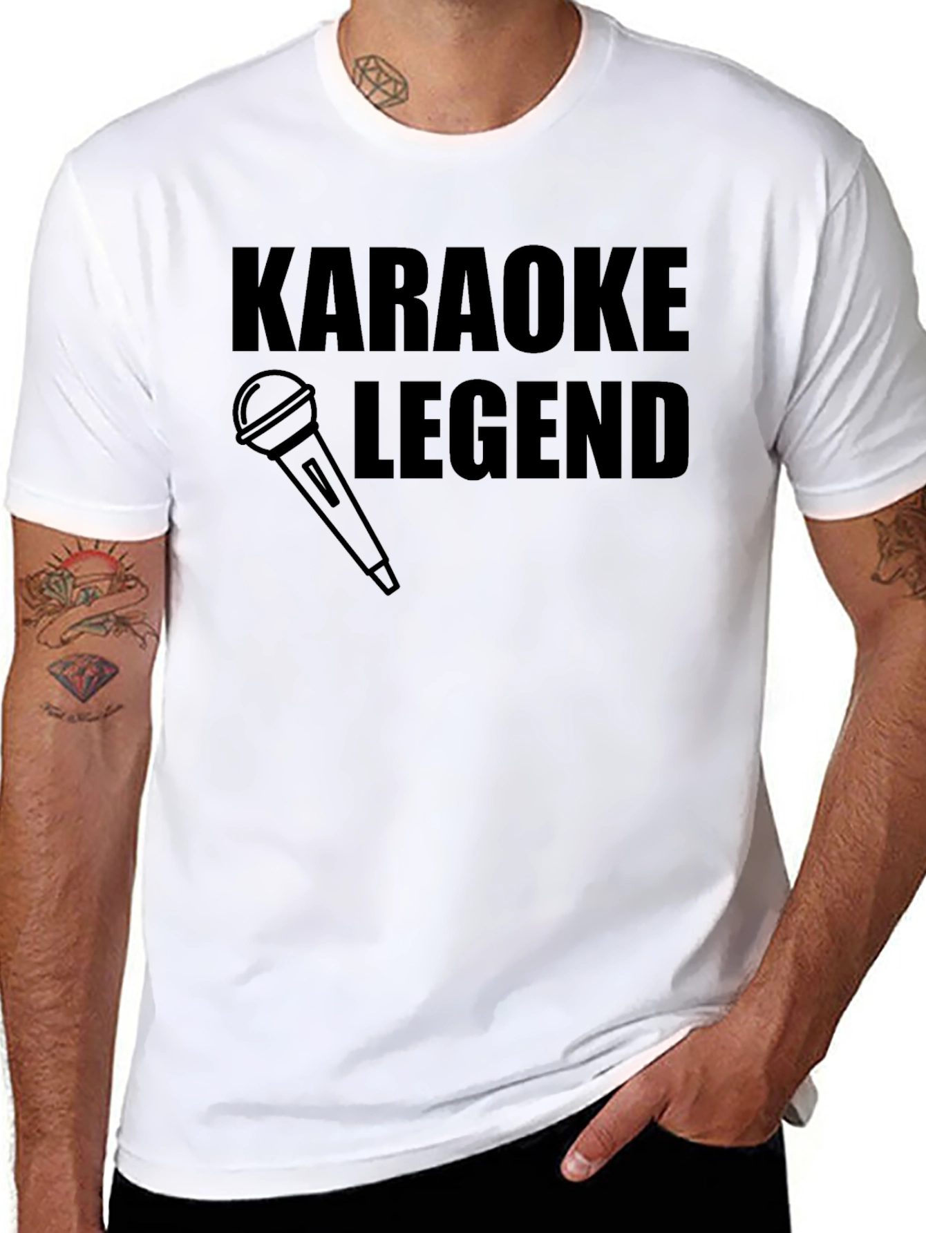 Karaoke Legend T-Shirt - Black