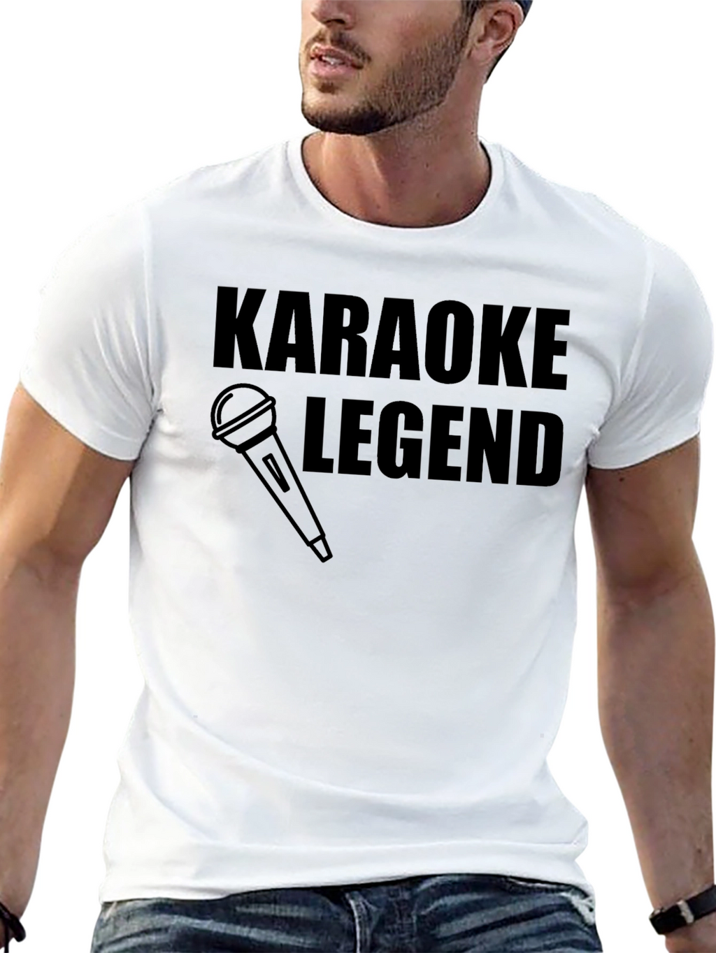 Karaoke Legend T-Shirt - Black