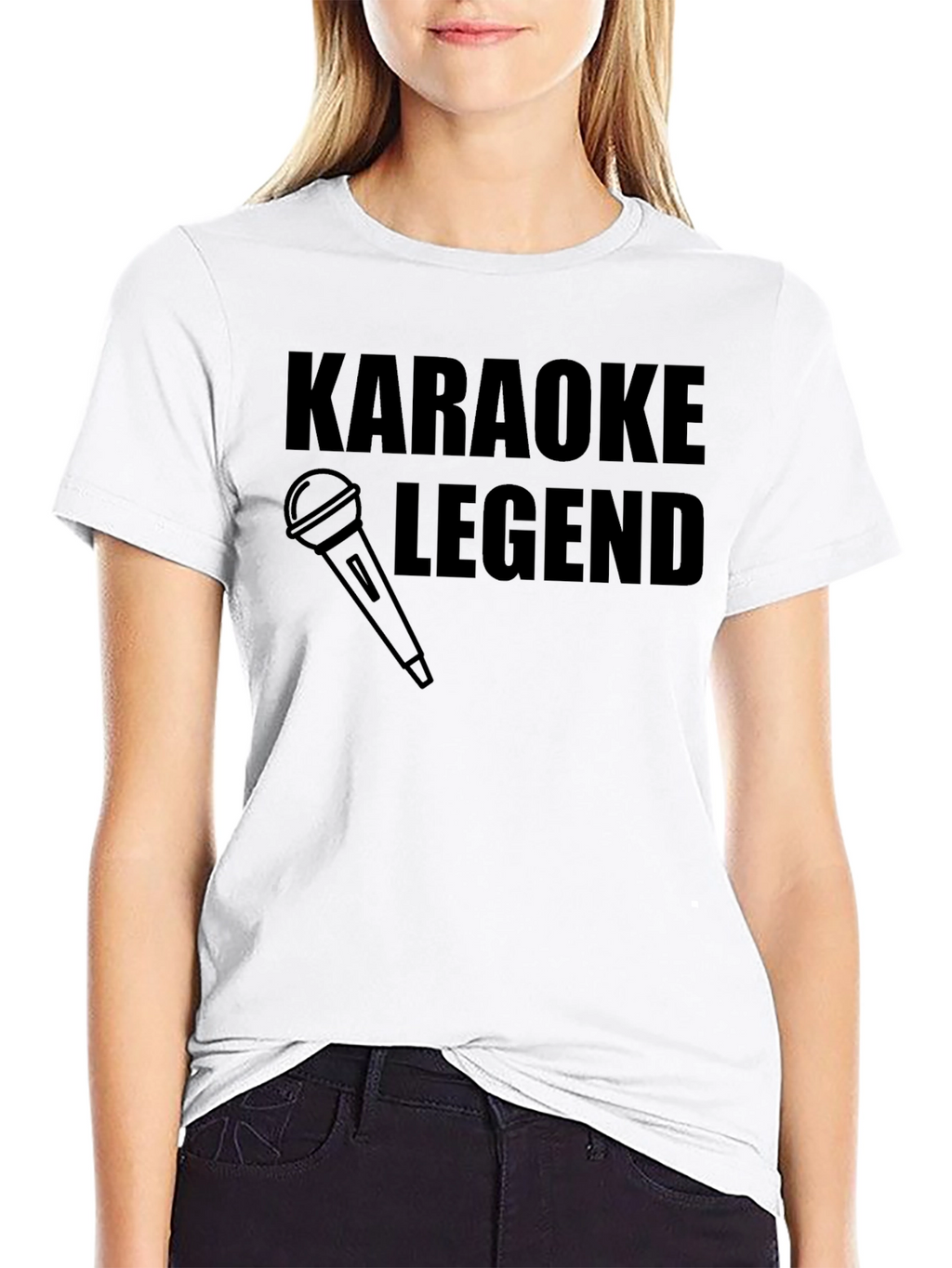 Karaoke Legend T-Shirt - Black
