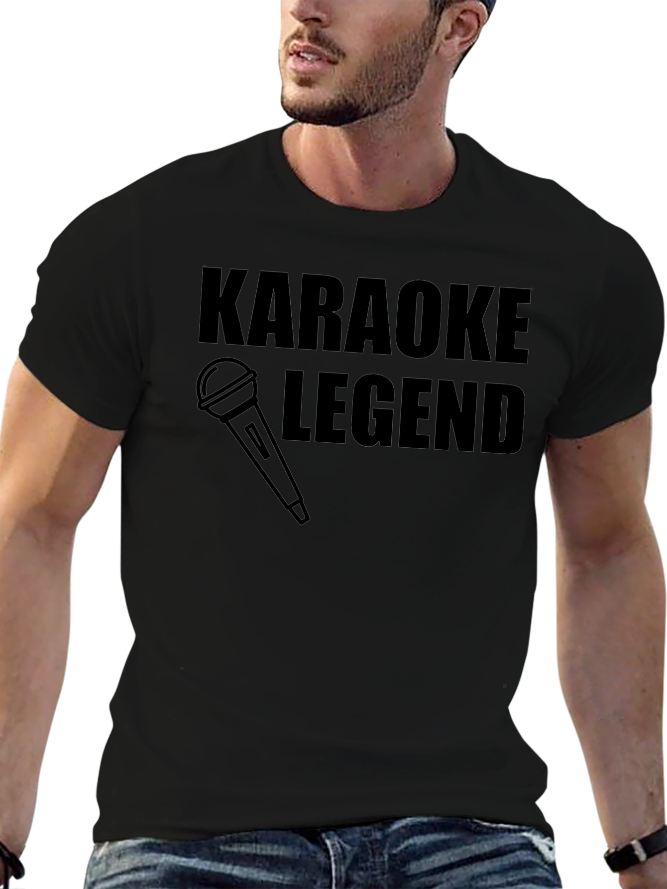 Karaoke Legend T-Shirt - Black