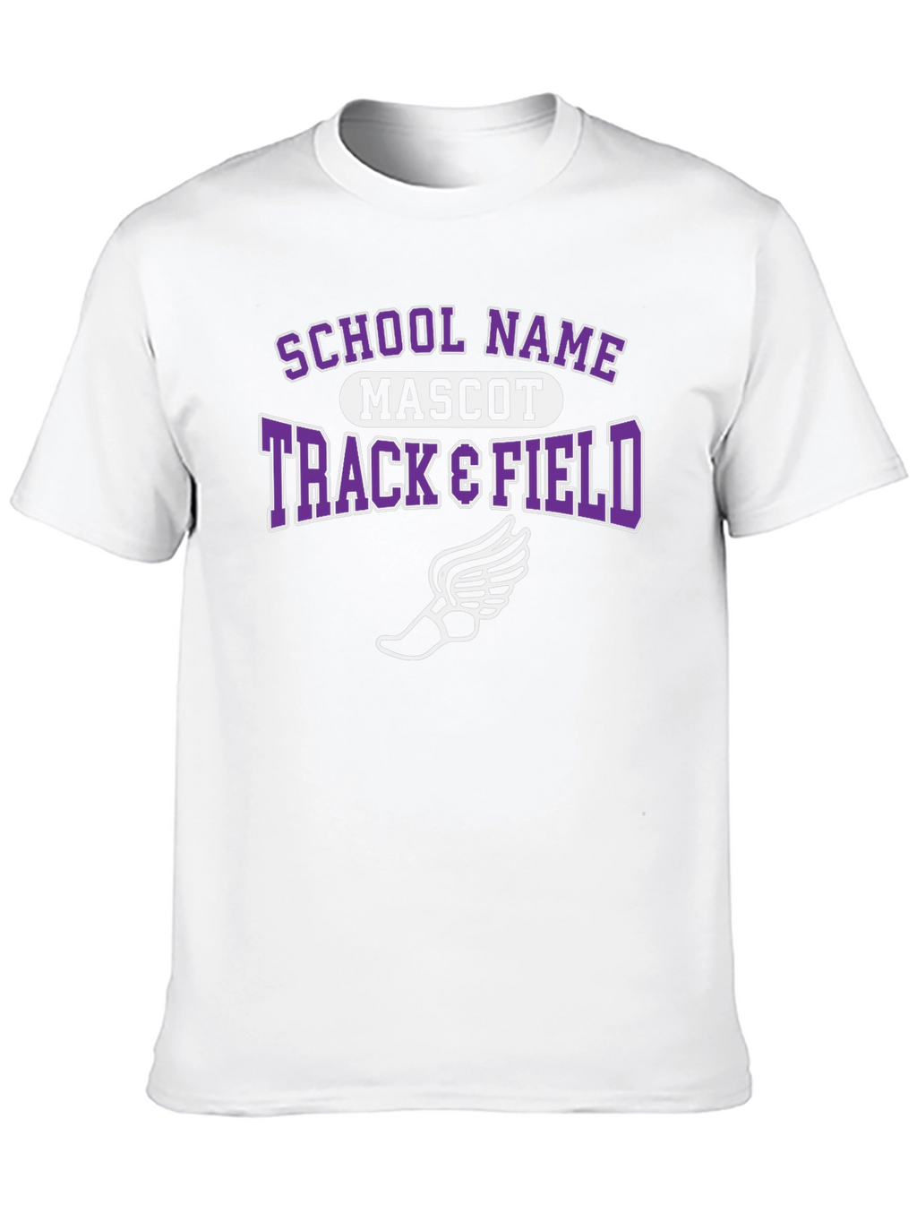 Track & Field T-Shirt - School Mascot Tee