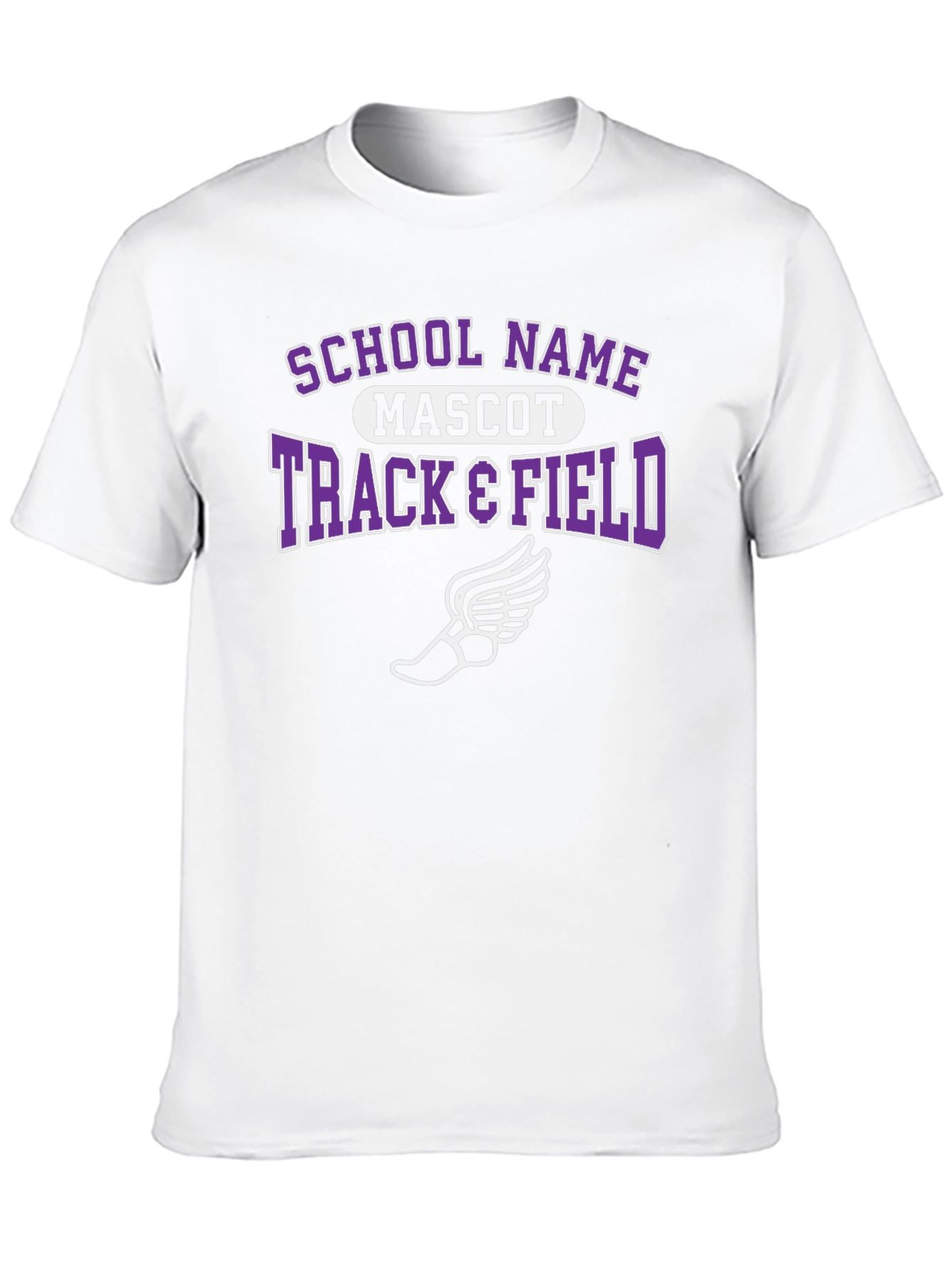 Track & Field T-Shirt - School Mascot Tee