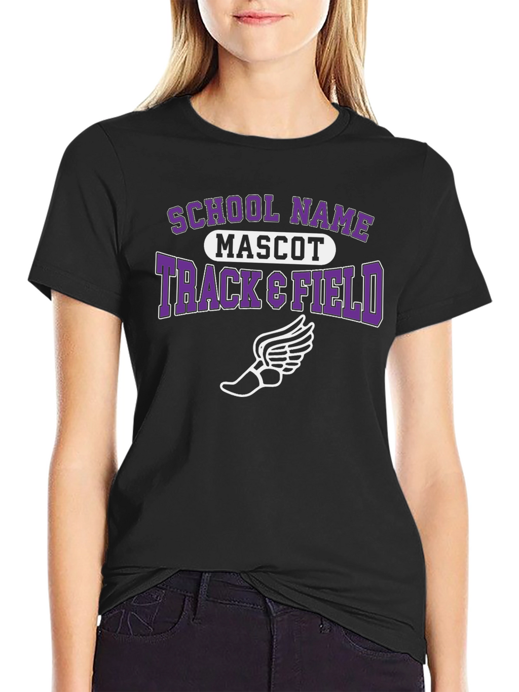 Track & Field T-Shirt - School Mascot Tee