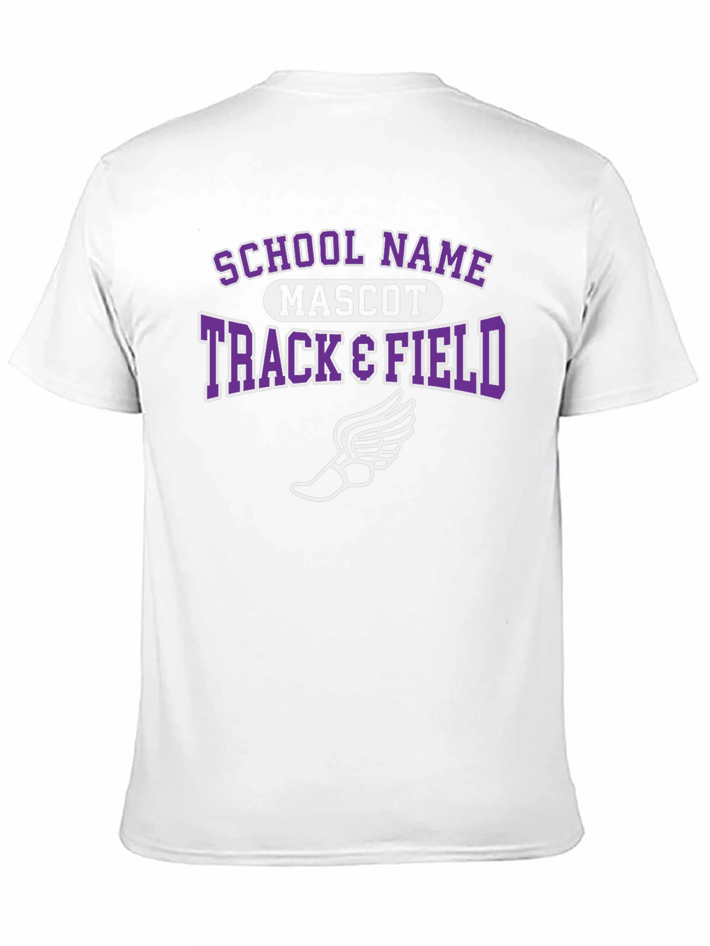 Track & Field T-Shirt - School Mascot Tee