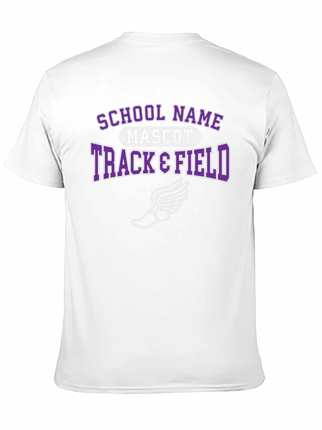 Track & Field T-Shirt - School Mascot Tee