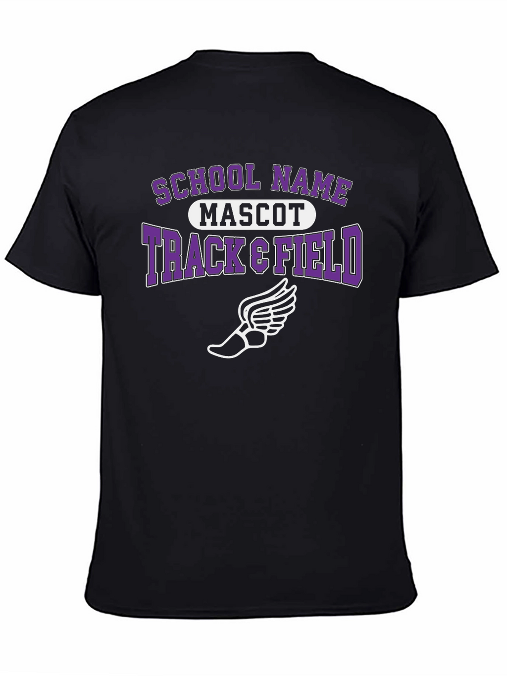 Track & Field T-Shirt - School Mascot Tee