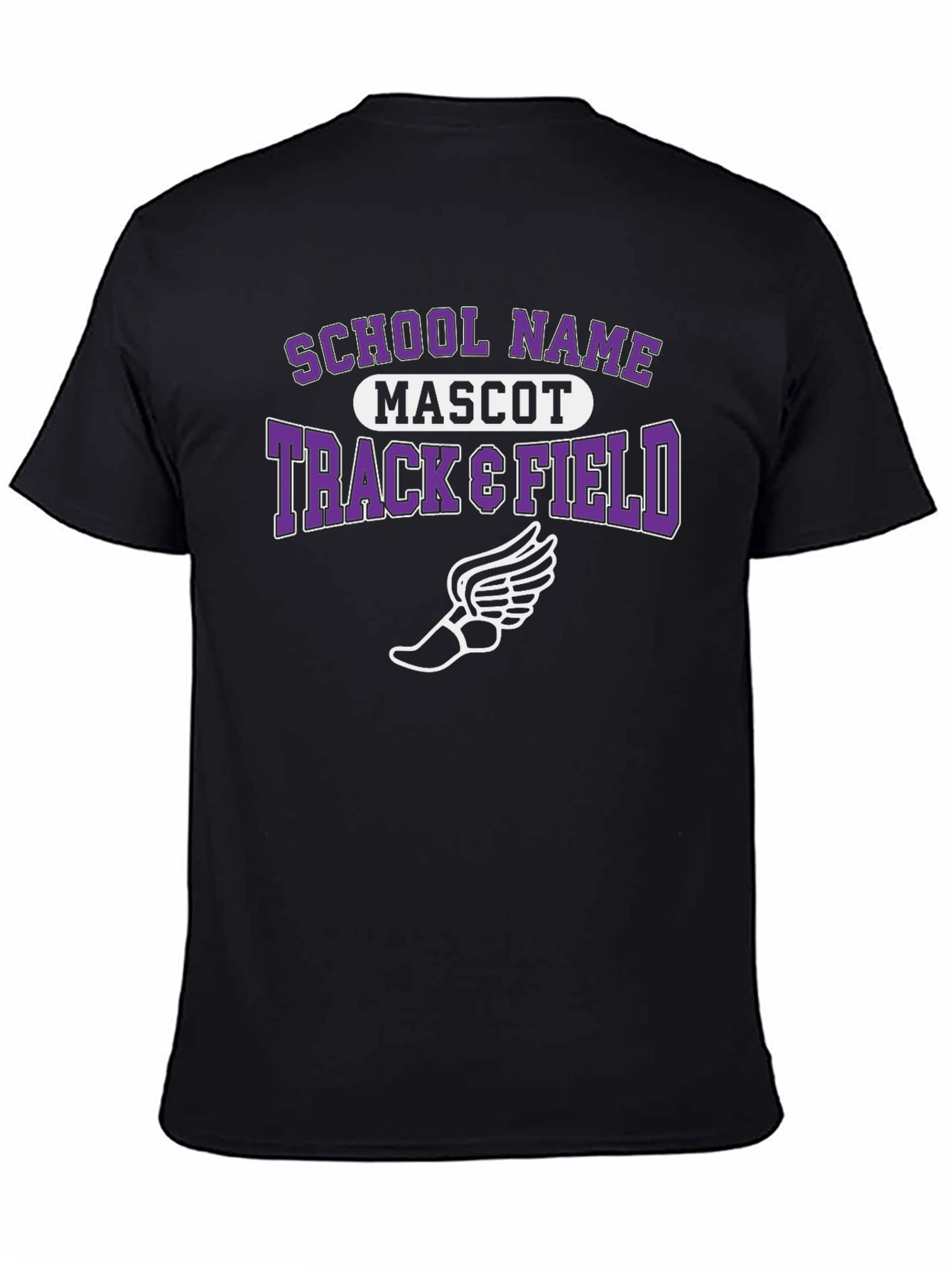 Track & Field T-Shirt - School Mascot Tee