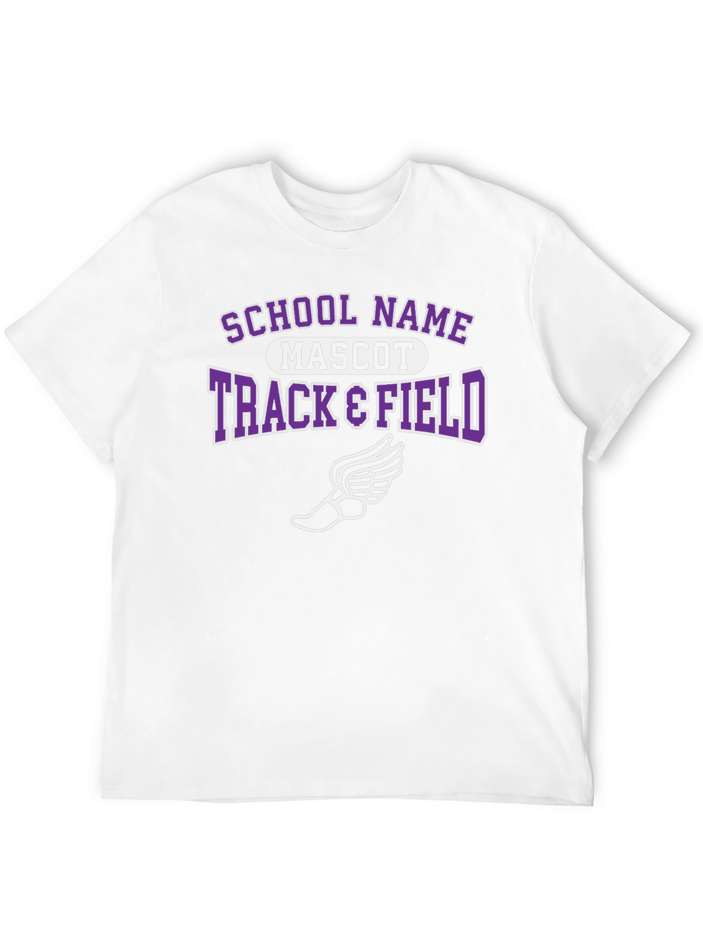 Track & Field T-Shirt - School Mascot Tee