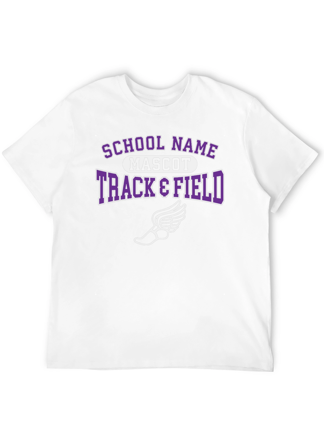 Track & Field T-Shirt - School Mascot Tee
