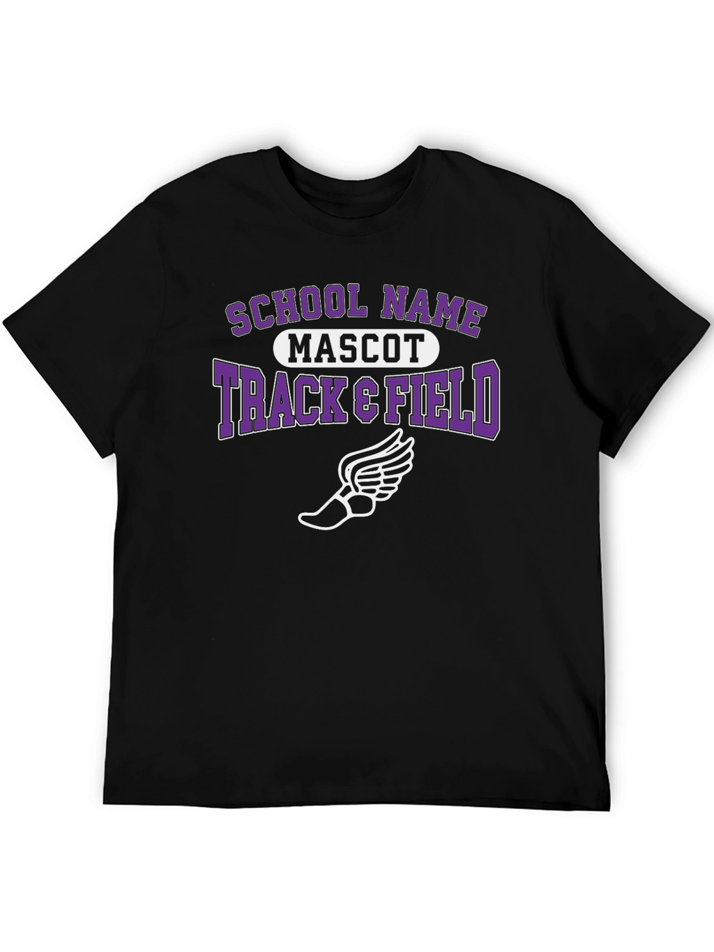 Track & Field T-Shirt - School Mascot Tee