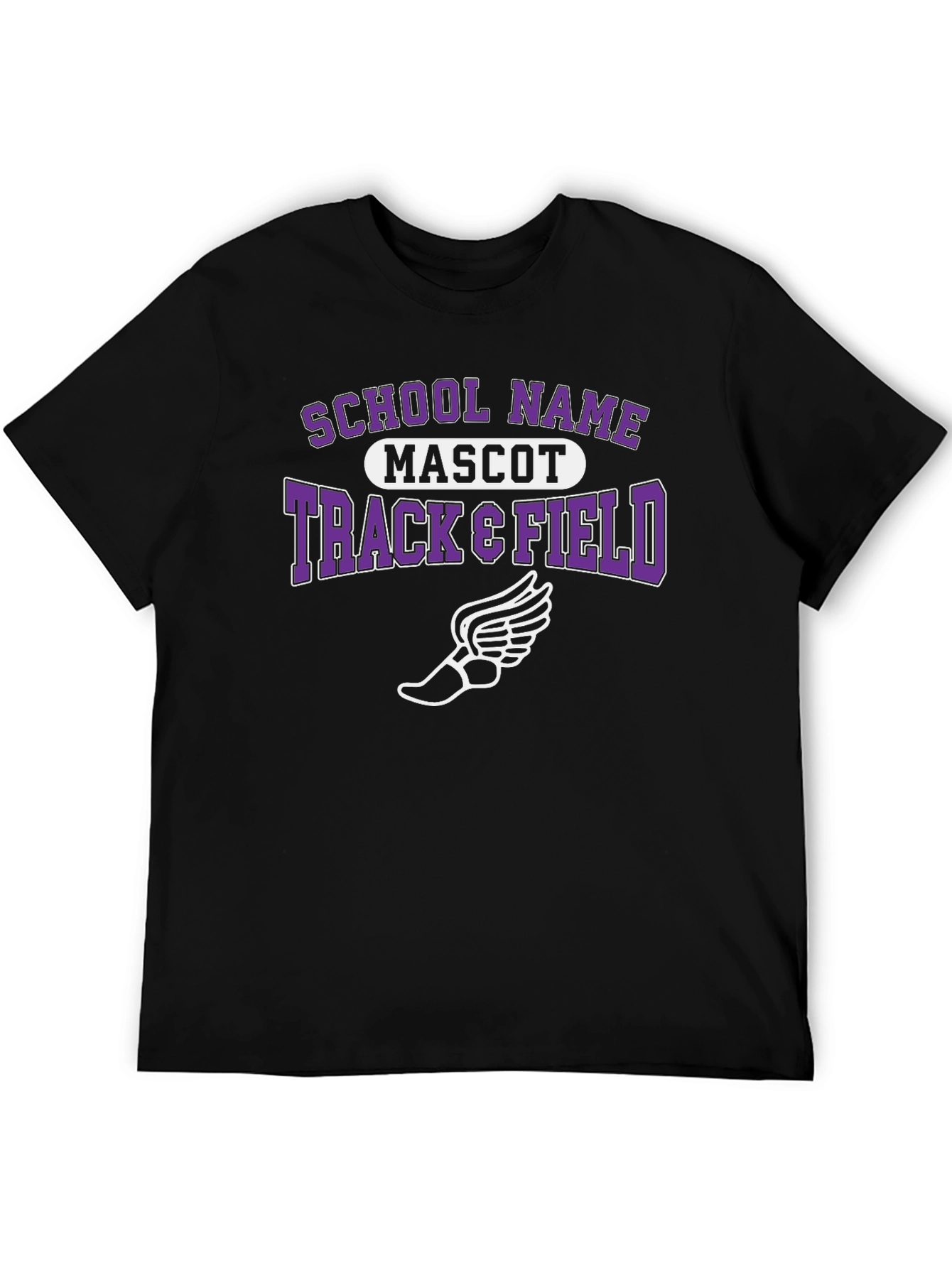 Track & Field T-Shirt - School Mascot Tee