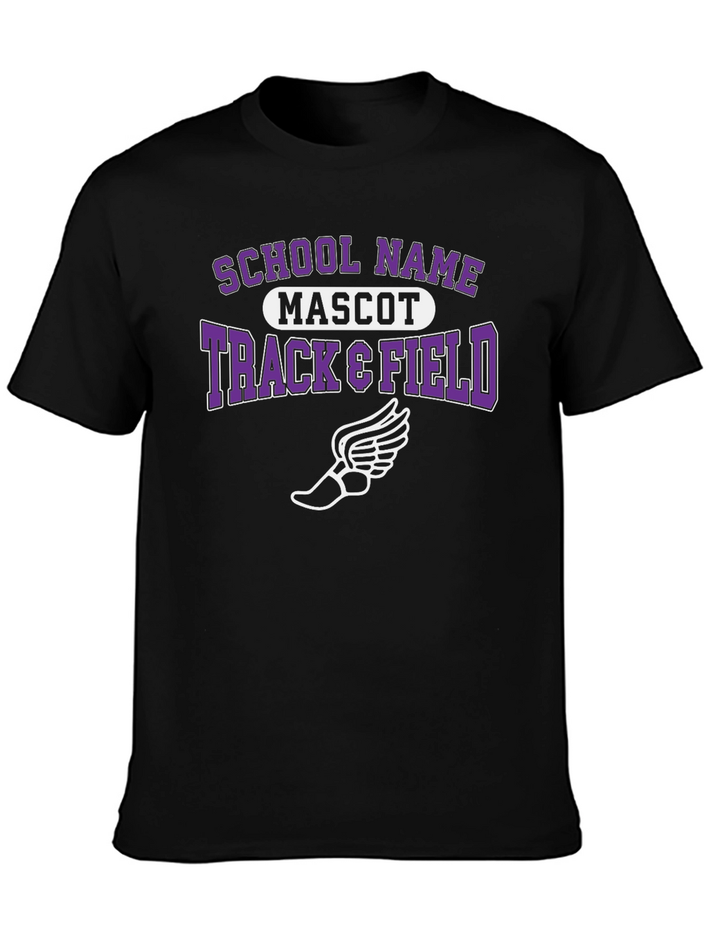 Track & Field T-Shirt - School Mascot Tee