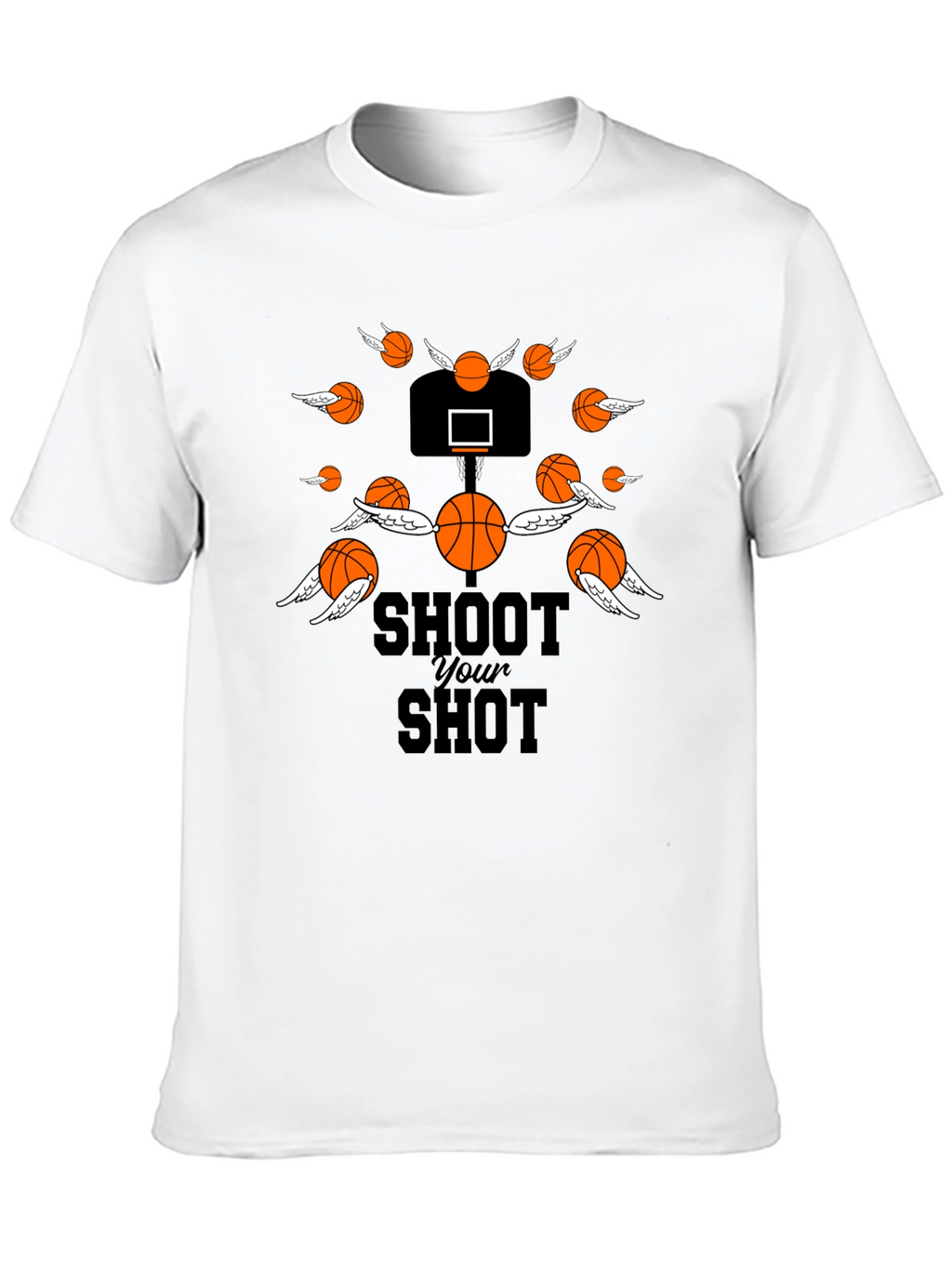 Shoot Your Shot Basketball Graphic T-Shirt