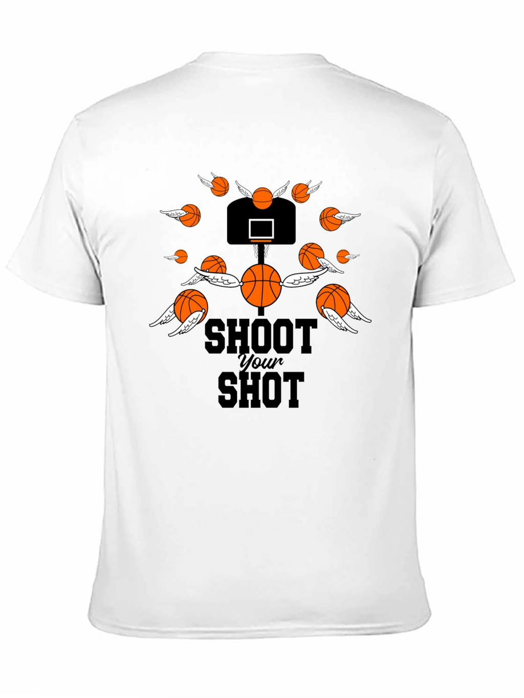 Shoot Your Shot Basketball Graphic T-Shirt