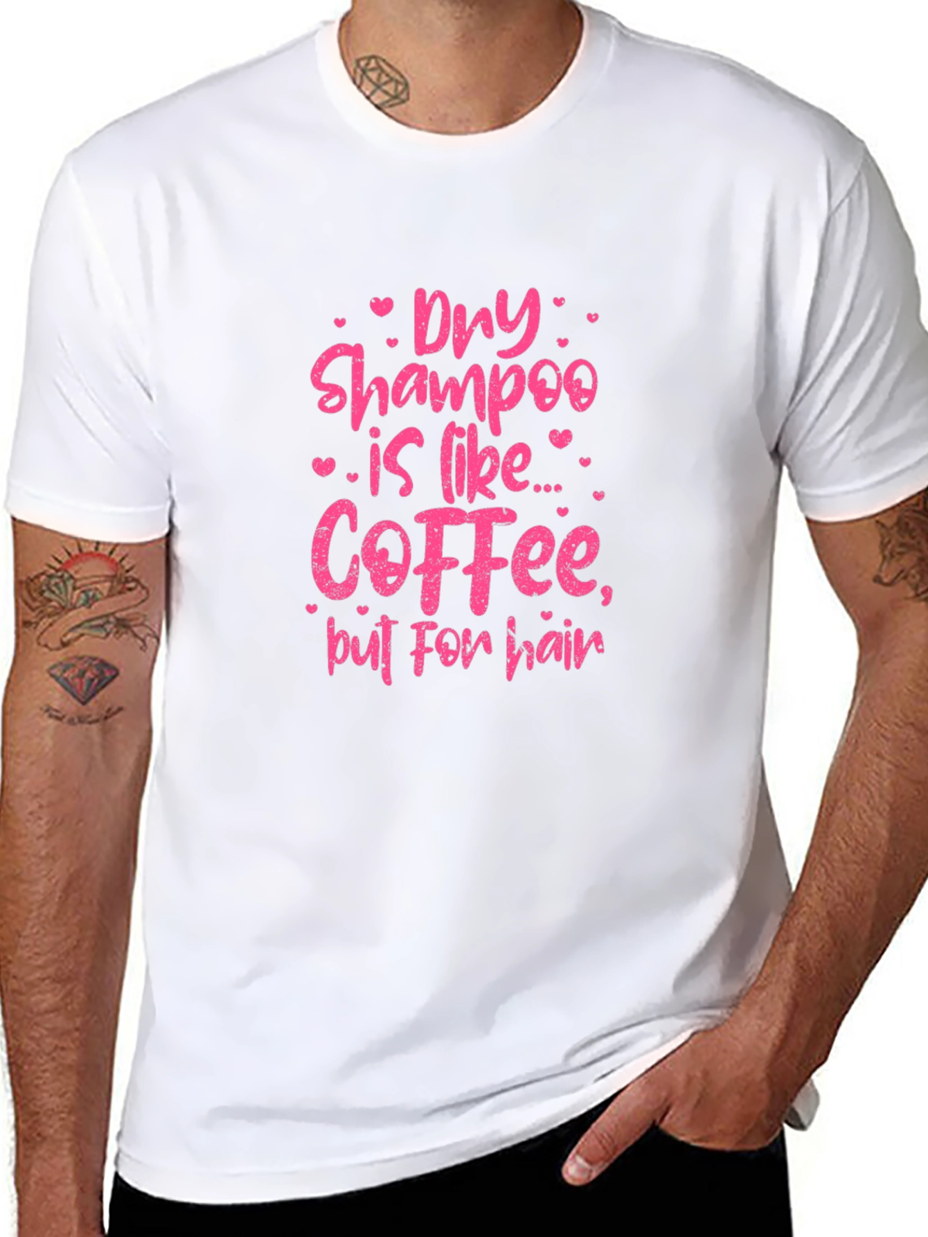 Dry Shampoo Coffee T-Shirt - Funny Hair Design