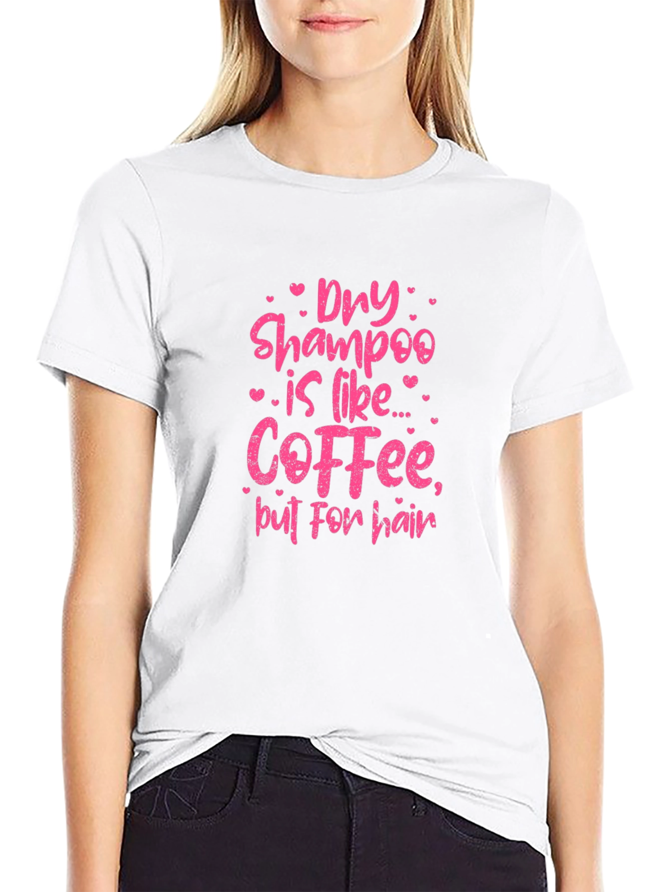 Dry Shampoo Coffee T-Shirt - Funny Hair Design