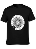 Zodiac Mandala T-Shirt - Stylish Astrology Design