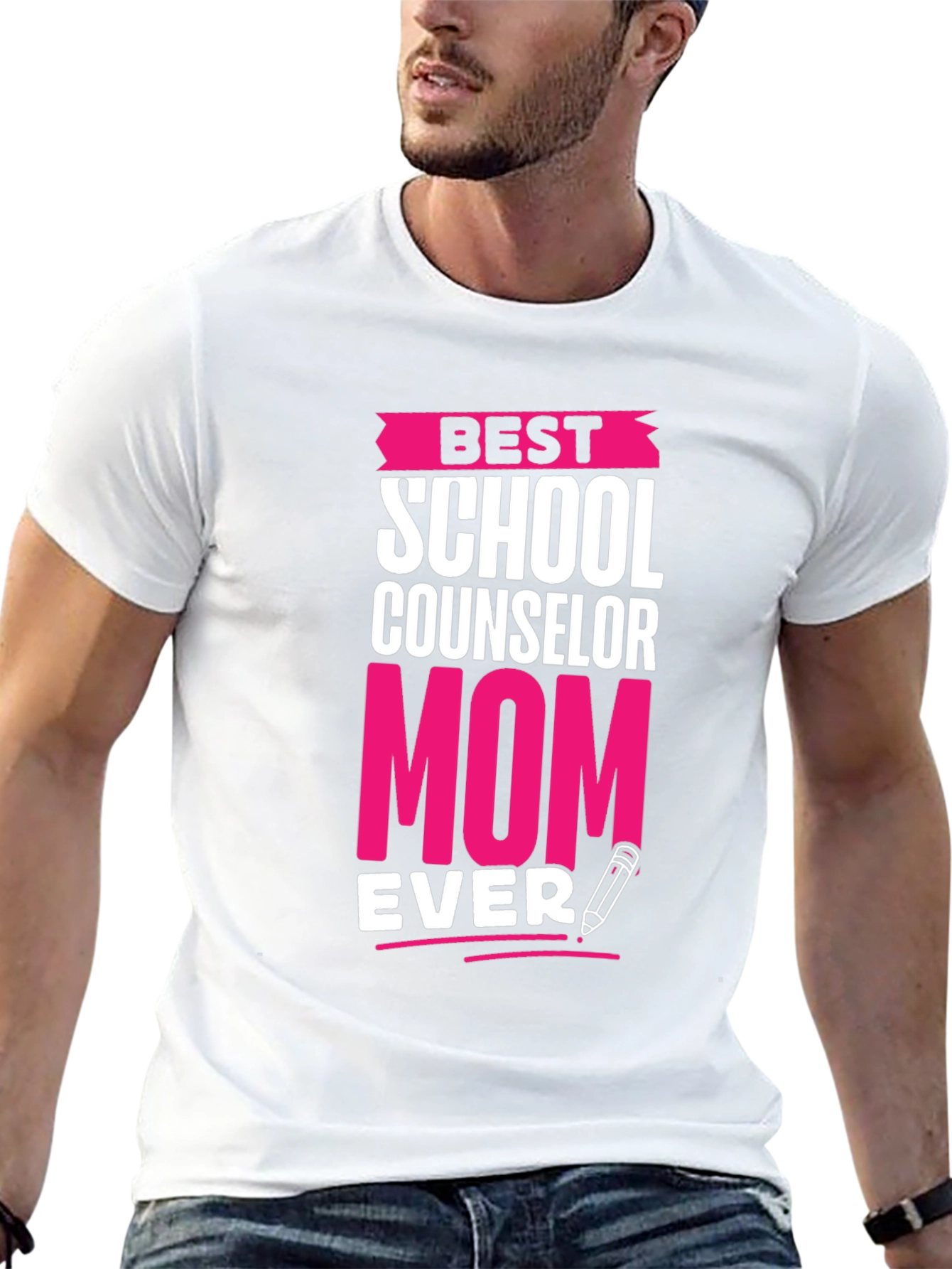 Best School Counselor Mom Ever T-Shirt