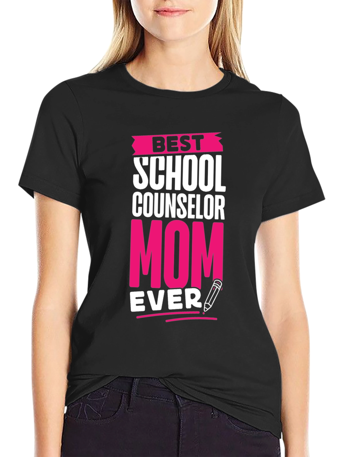 Best School Counselor Mom Ever T-Shirt