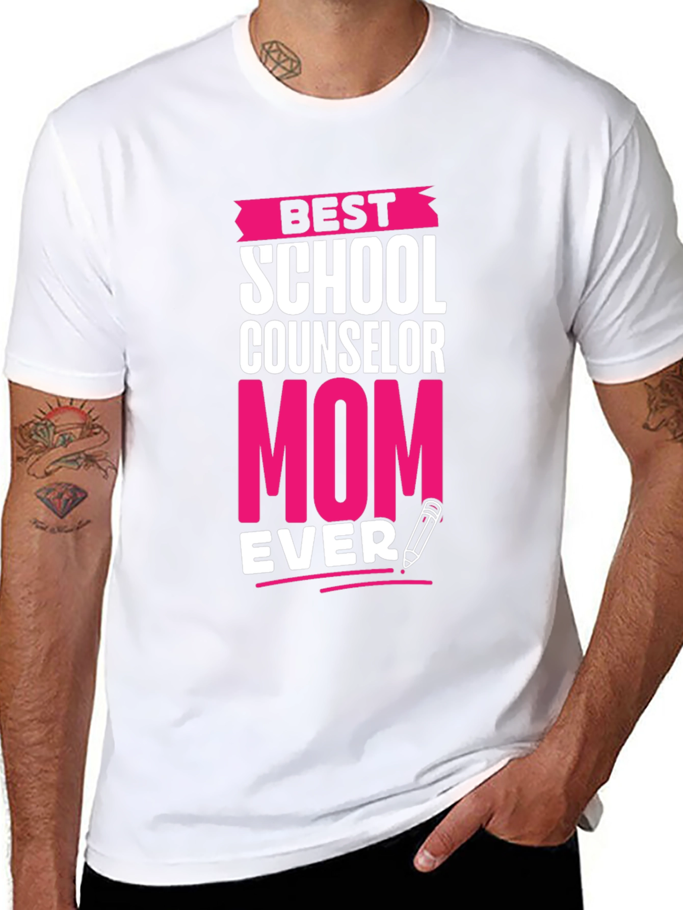 Best School Counselor Mom Ever T-Shirt