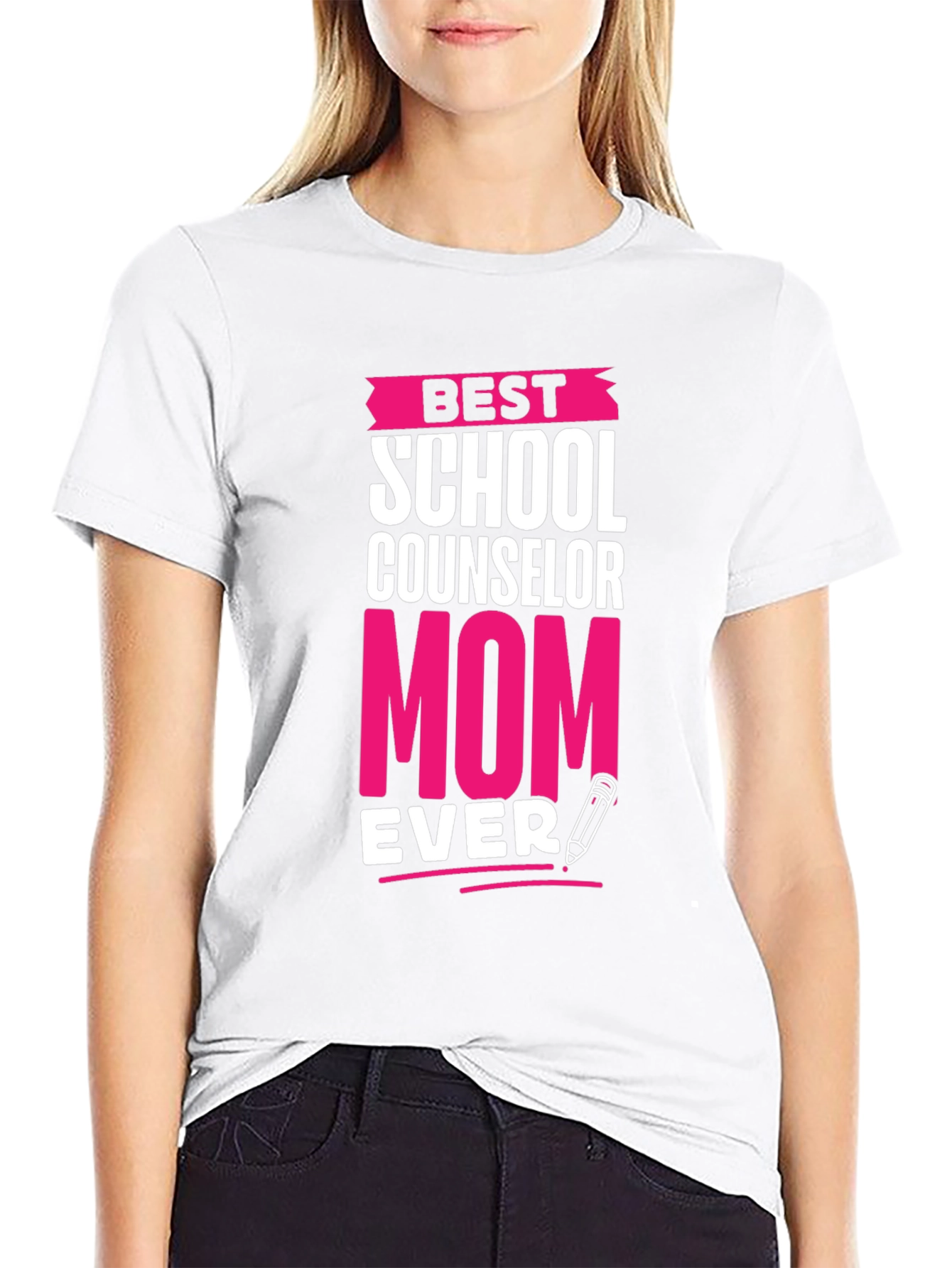 Best School Counselor Mom Ever T-Shirt