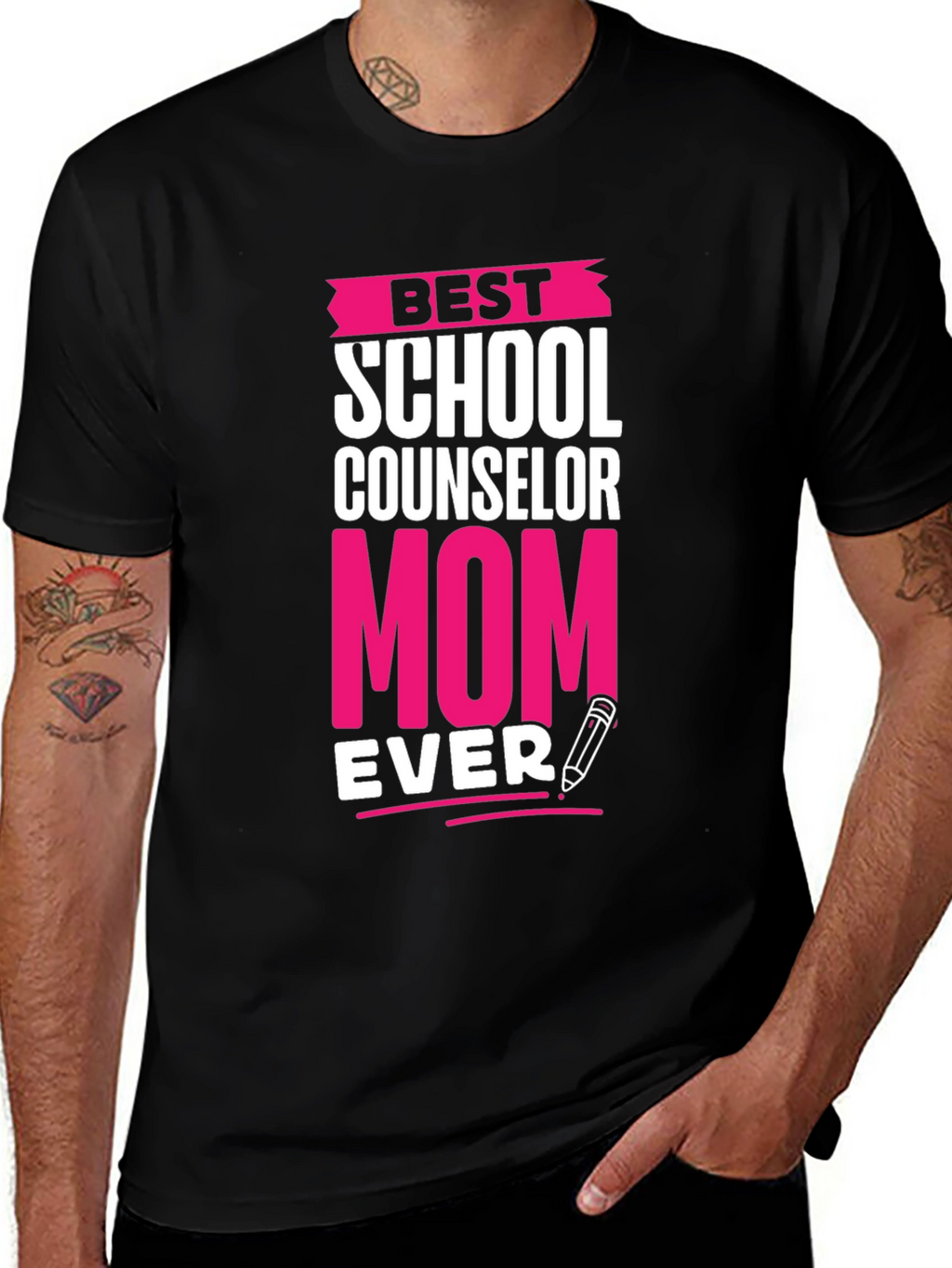Best School Counselor Mom Ever T-Shirt