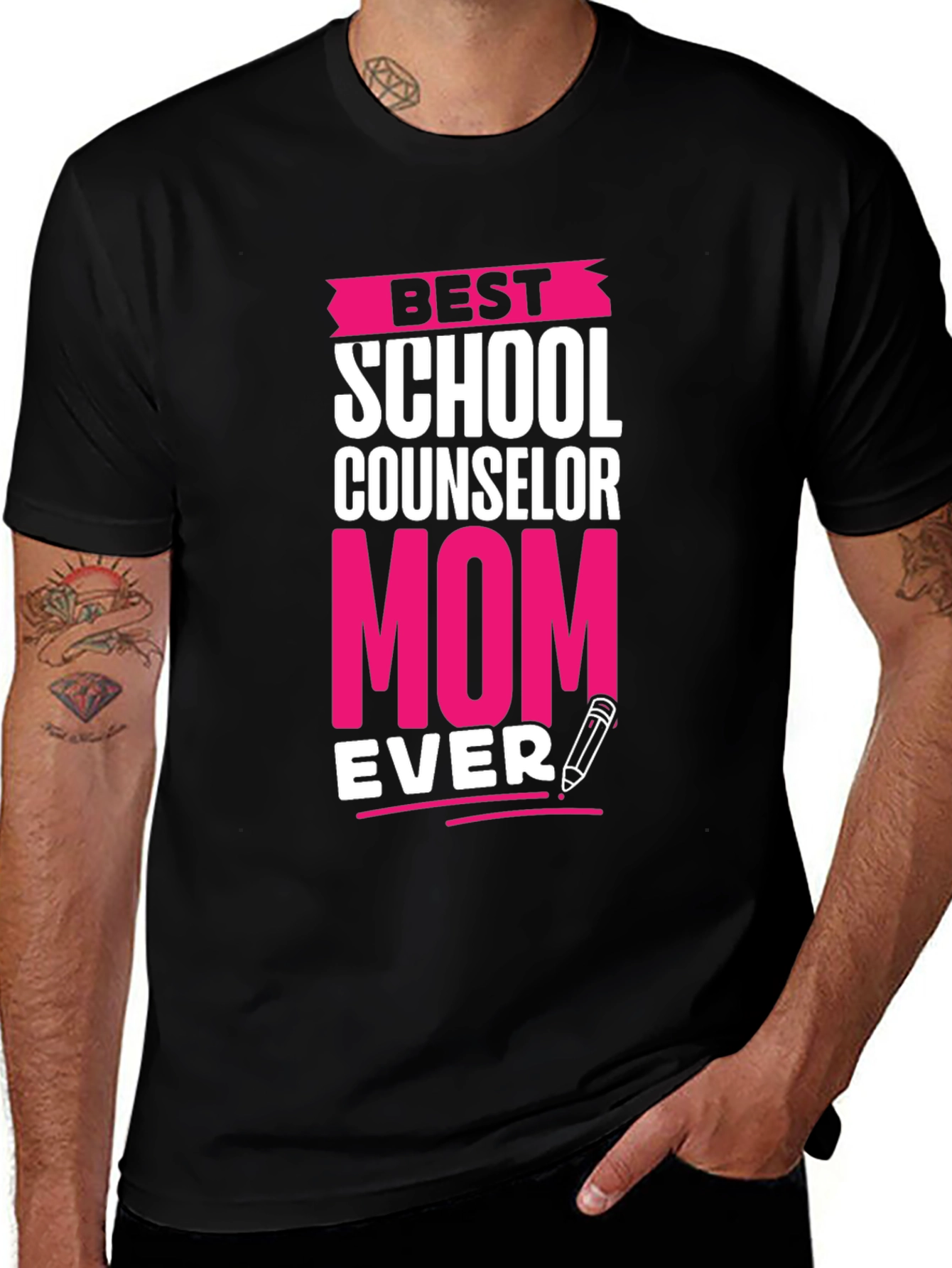 Best School Counselor Mom Ever T-Shirt
