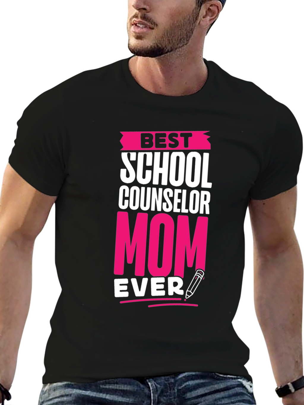 Best School Counselor Mom Ever T-Shirt