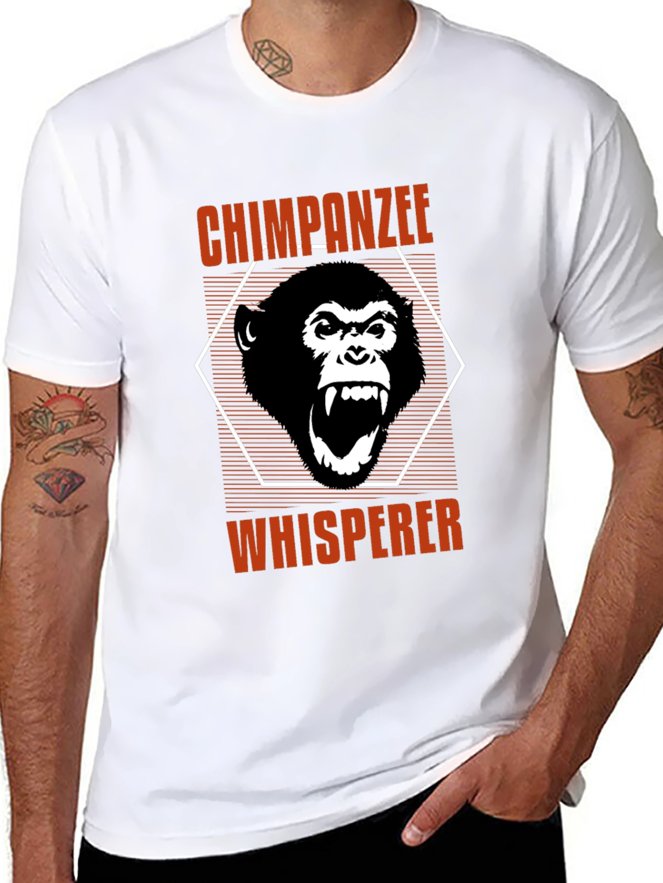 Chimpanzee Whisperer Graphic Tee