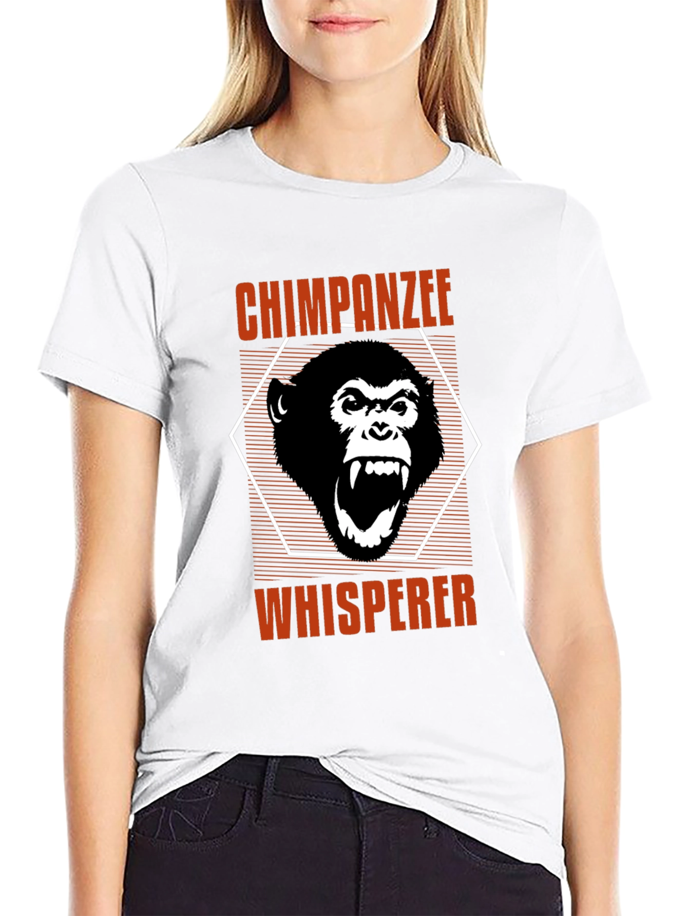Chimpanzee Whisperer Graphic Tee