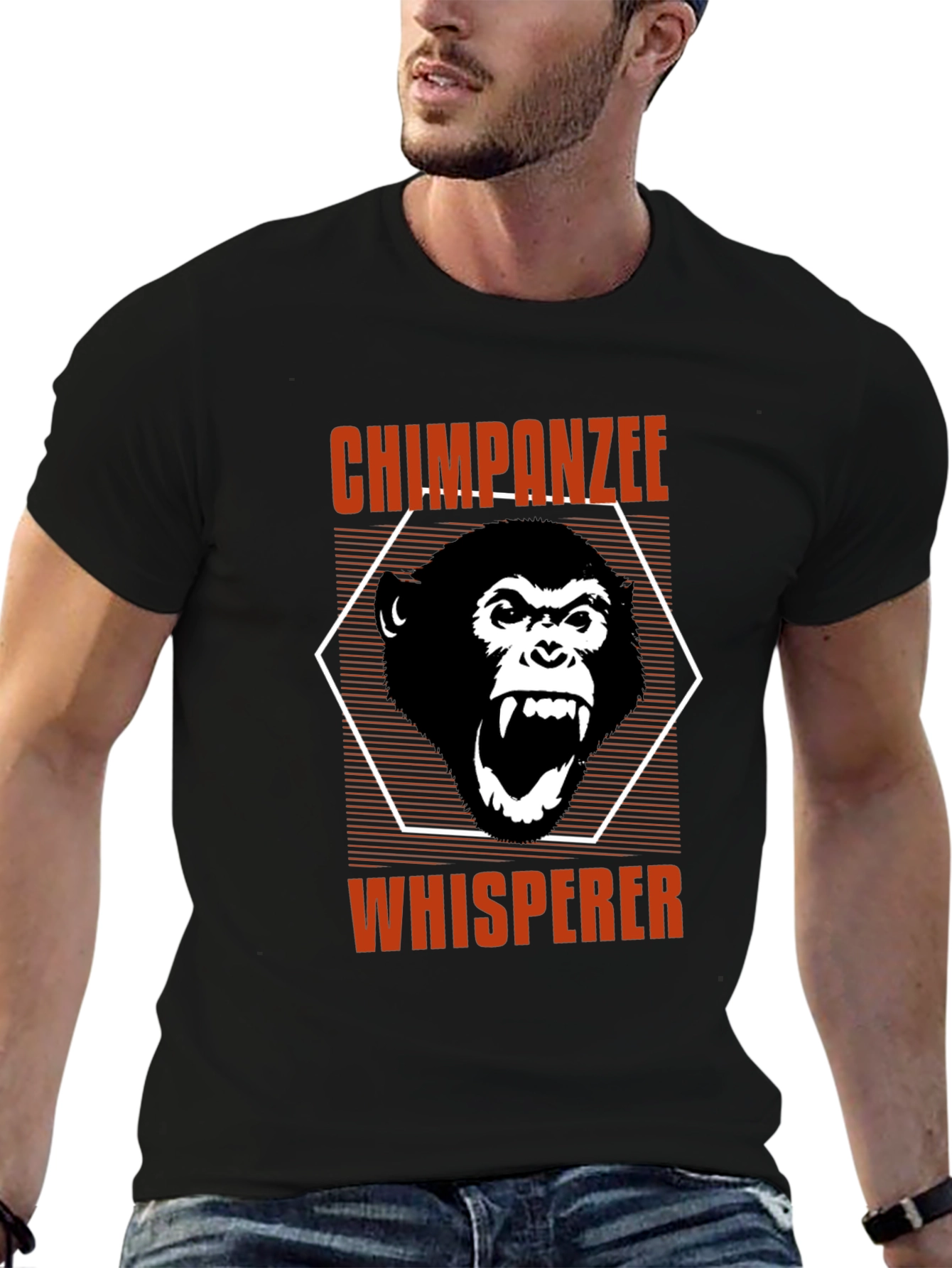 Chimpanzee Whisperer Graphic Tee
