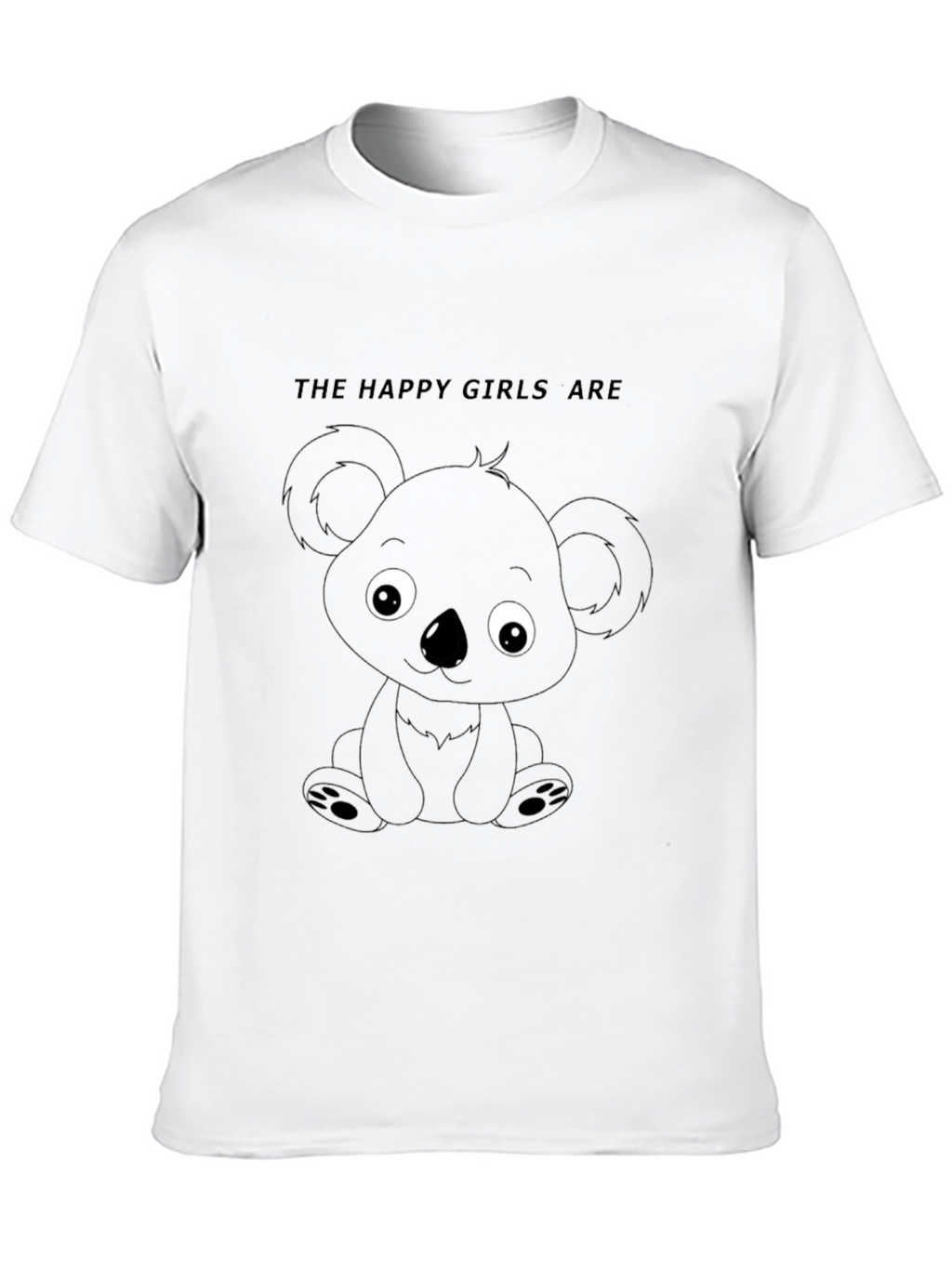 Koala Graphic Tee - Happy Girls Are