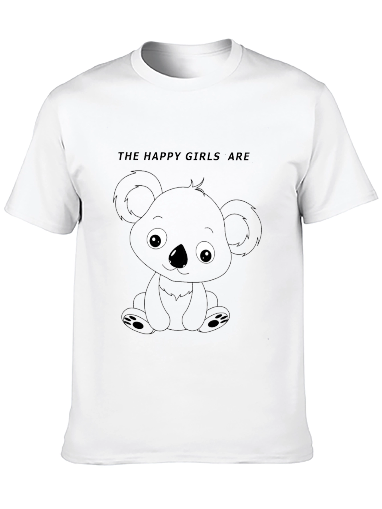 Koala Graphic Tee - Happy Girls Are