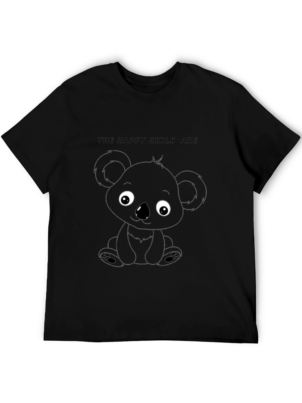 Koala Graphic Tee - Happy Girls Are