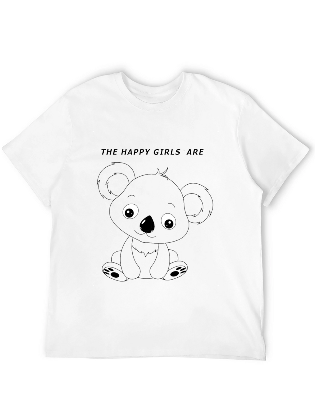 Koala Graphic Tee - Happy Girls Are
