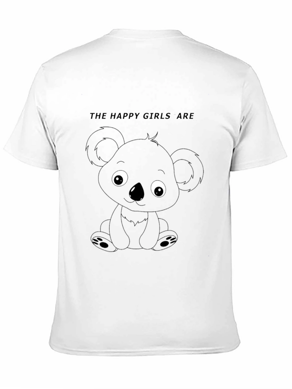 Koala Graphic Tee - Happy Girls Are